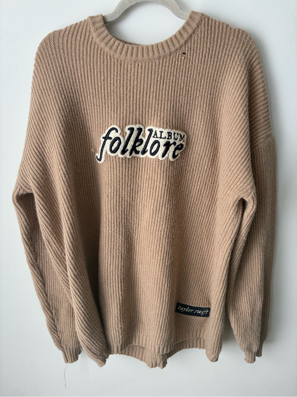 Taylor Swift Folklore Sweater Women’s XL Knit